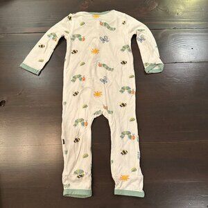 🌿 Kyte Baby x Hungry Little Caterpillar Sleeper / Onesie–Size 3–6 Months 🐛☀️🦋